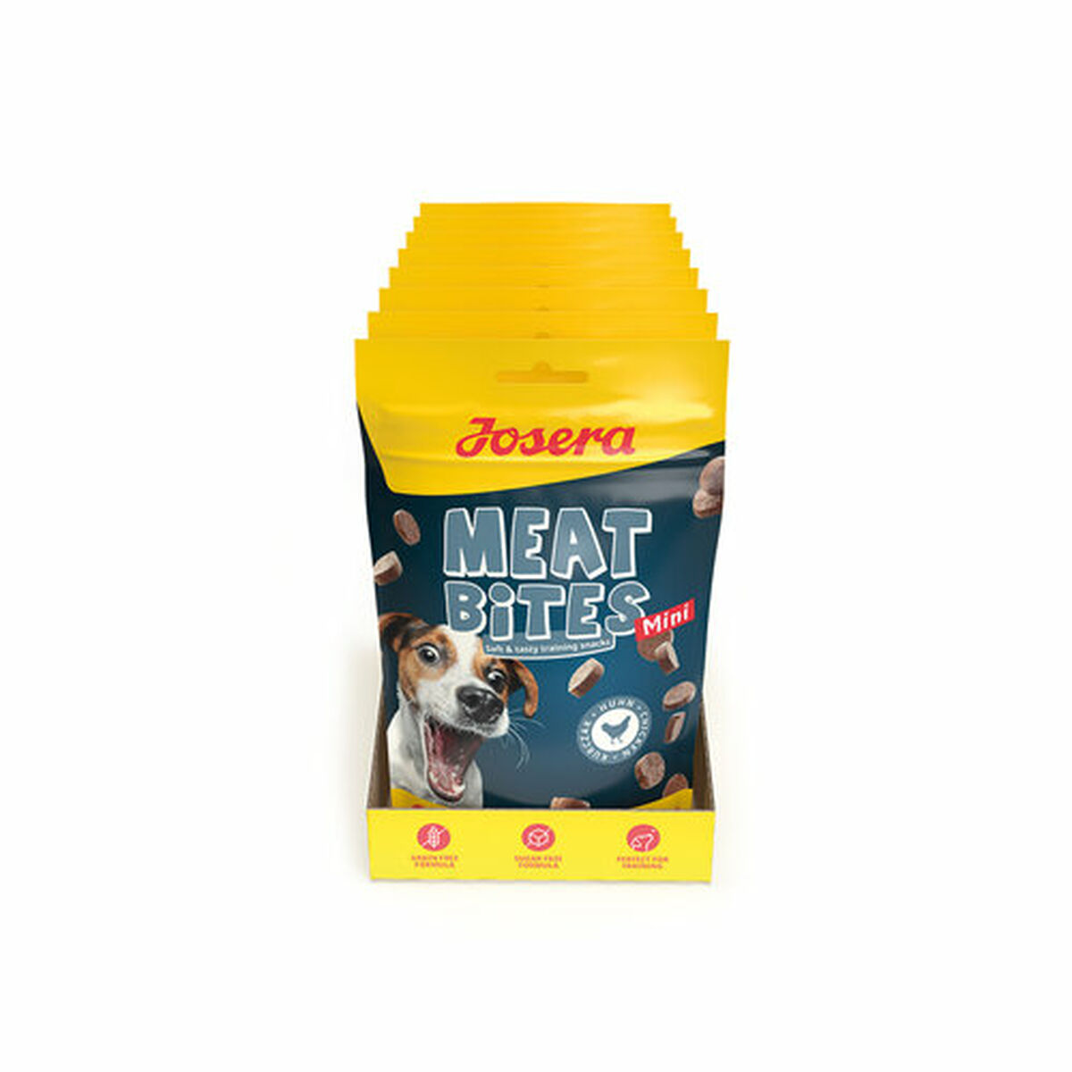 Maškrty pre psov Josera Meat Bites Kurča 70 g
